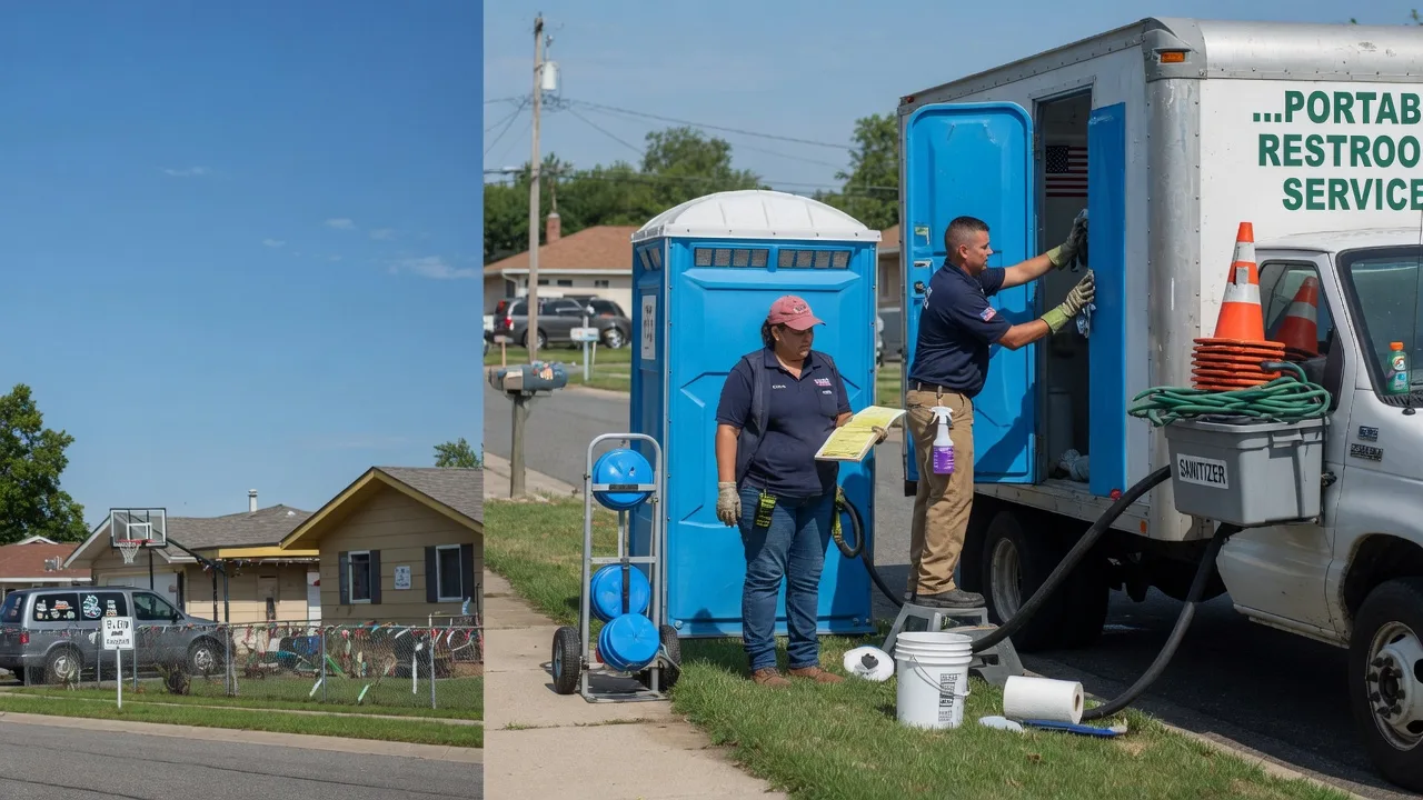 Portable Toilet Rental in Puxico, MO near me
